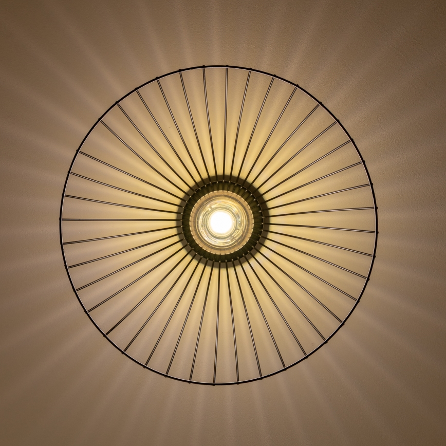 Brilagi - LED ytmonterad taklampa CERIA WIRE 1xE27/40W/230V Ø 45 cm svart