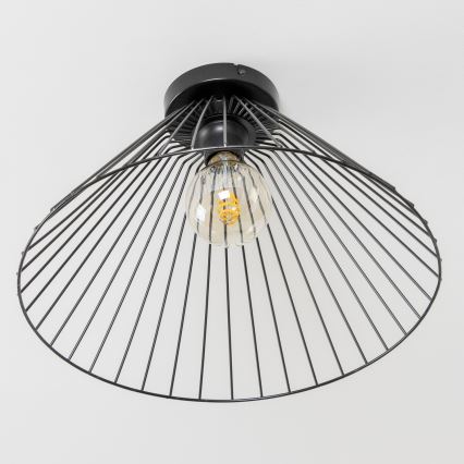 Brilagi - LED ytmonterad taklampa CERIA WIRE 1xE27/40W/230V Ø 45 cm svart