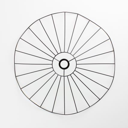 Brilagi - LED ytmonterad taklampa CERIA WIRE 1xE27/40W/230V Ø 60 cm svart/ek