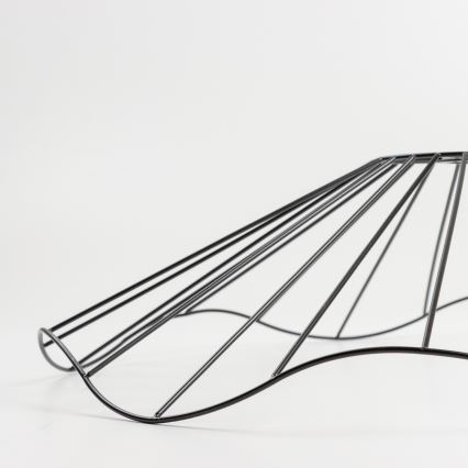 Brilagi - LED ytmonterad taklampa CERIA WIRE 1xE27/40W/230V Ø 60 cm svart/ek