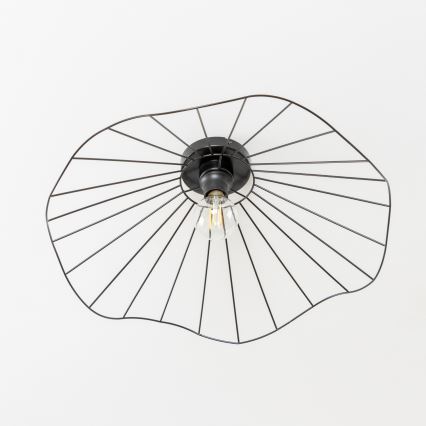 Brilagi - LED ytmonterad taklampa CERIA WIRE 1xE27/40W/230V Ø 60 cm svart