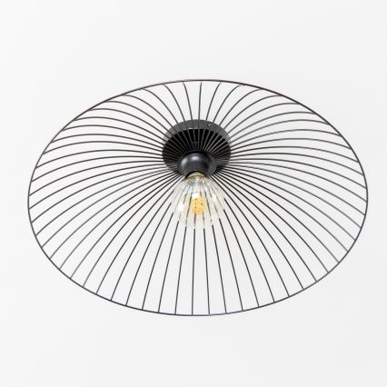 Brilagi - LED ytmonterad taklampa CERIA WIRE 1xE27/40W/230V Ø 60 cm svart