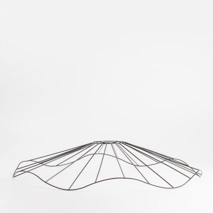 Brilagi - LED ytmonterad taklampa CERIA WIRE 1xE27/40W/230V Ø 80 cm svart/ek