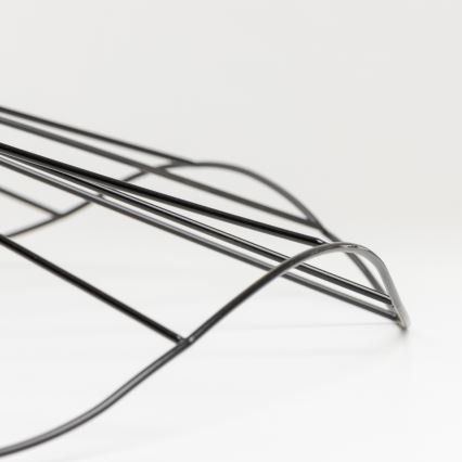Brilagi - LED ytmonterad taklampa CERIA WIRE 1xE27/40W/230V Ø 80 cm svart/ek