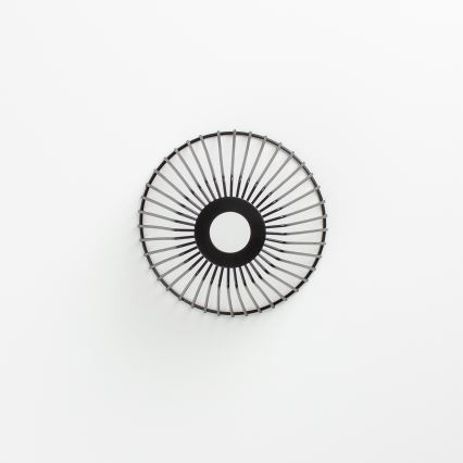 Brilagi - LED-ytmonterad taklampa CERIA WIRE 1xE27/40W/230V Ø 80 cm svart/ek