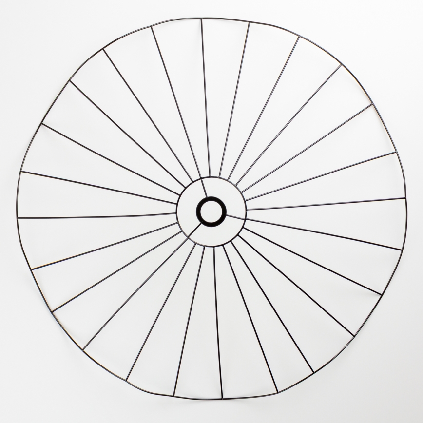 Brilagi - LED ytmonterad taklampa CERIA WIRE 1xE27/40W/230V Ø 80 cm svart