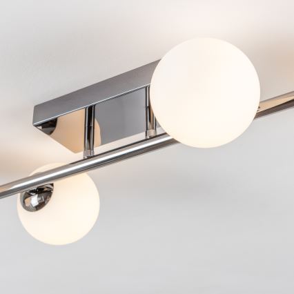 Brilagi - LED ytmonterad taklampa MILLA 4xG9/3W/230V svart krom/vit