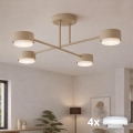Brilagi - LED-ytmonterad taklampa MONO 4xGX53/13W/230V beige
