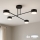 Brilagi - LED ytmonterad taklampa MONO 4xGX53/13W/230V svart