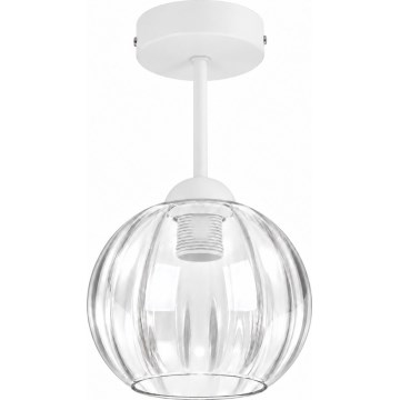 BRILAGI - LED ytmonterad taklampa RETRO GLASS 1xE27/60W/230V Ø 18 cm vit/klar