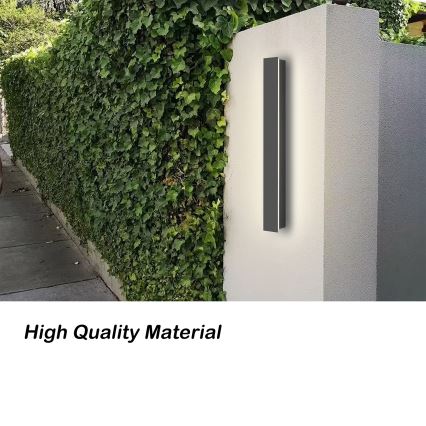 Brilagi - LED utomhusväggarmatur LINEAR LED/12W/230V 3000K IP65 50 cm antracit CRI 90