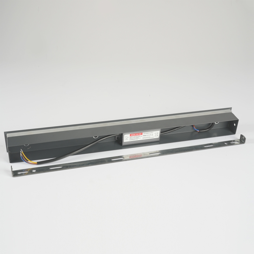 Brilagi - LED utomhusväggarmatur LINEAR LED/12W/230V 3000K IP65 50 cm antracit CRI 90