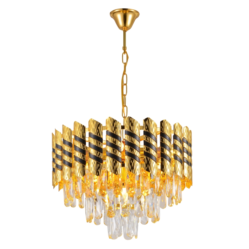 Brilagi - Ljuskrona CRISTAL med kedja 5xE14/40W/230V Ø 38 cm