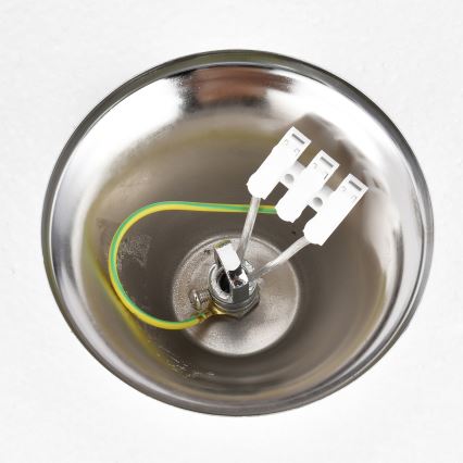 Brilagi - Ljuskrona med kedja ECLIPSE 5xE14/10W/230V Ø 38 cm silver