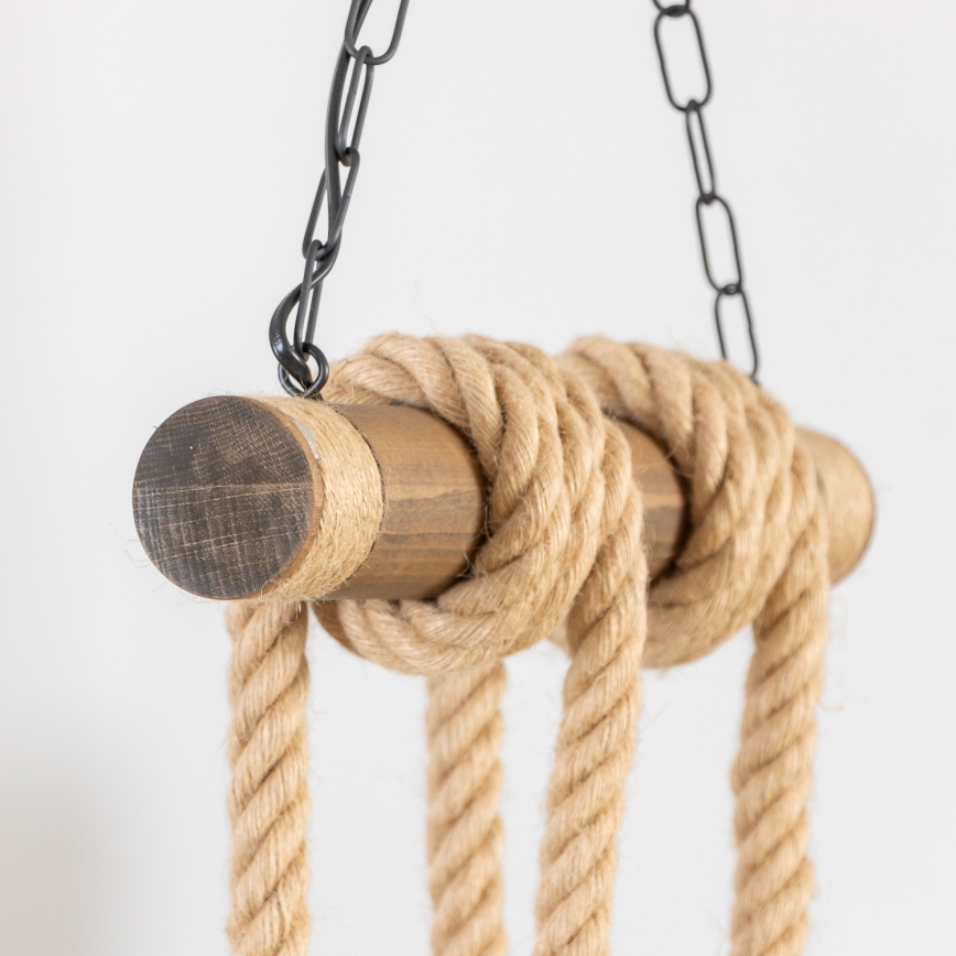 Brilagi - Ljuskrona på kedja KOS 4xE27/60W/230V bok