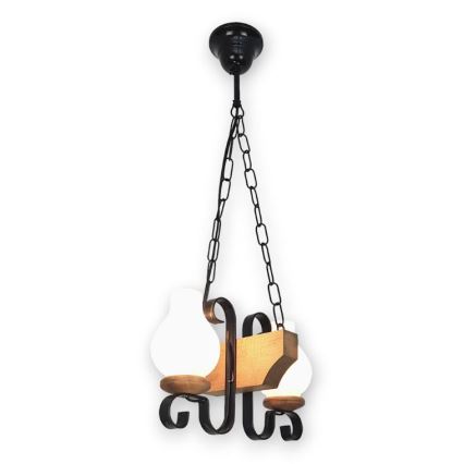 Brilagi - Ljuskrona på kedja QUEEN 2xE14/40W/230V bok