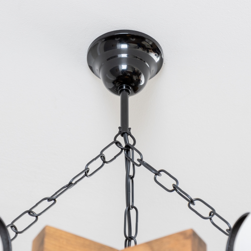 Brilagi - Ljuskrona på kedja QUEEN 6xE14/40W/230V bok