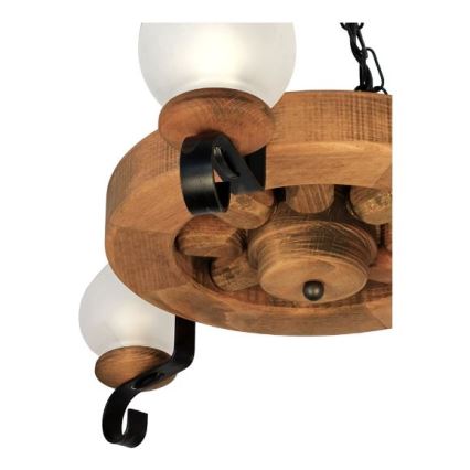 Brilagi - Ljuskrona på kedja ROATA 3xE14/40W/230V bok