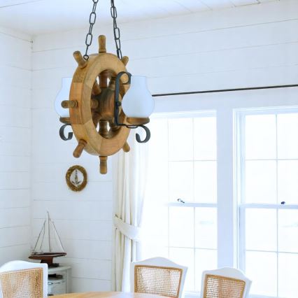 Brilagi - Ljuskrona på kedja TIMONA 2xE14/40W/230V bok