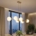 Brilagi - Ljuskrona på vajer MILO ECRU 6xE27/60W/230V beige/guld