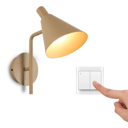 Brilagi - LUCERA LED-vägglampa LED/3W/230V beige