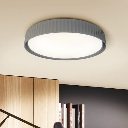 Brilagi - LUCIA LED-taklampa 24W/230V Ø 31 cm, grå