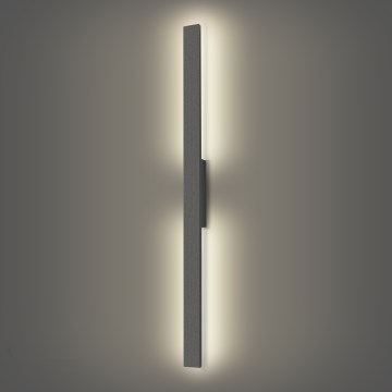 Brilagi - LUNA LED-utomhusväggarmatur, 24 W, 230 V, 4000 K, IP65, 100 cm, antracit, CRI 90