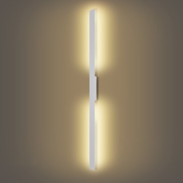 Brilagi - LUNA LED utomhusvägglampa 30 W / 230 V / 3000 K / IP65 / 150 cm / vit / Ra 90