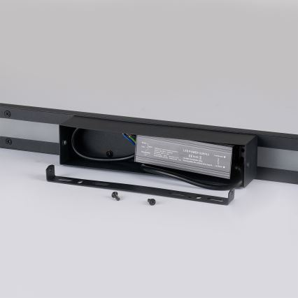 Brilagi - LUNA utomhus väggarmatur LED/30W/230V 3000K IP65 150 cm svart CRI 90