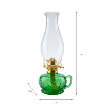 BRILAGI - MERLIN fotogenlampa, grön