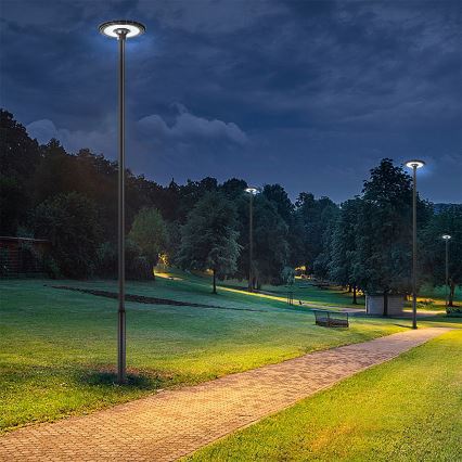 Brilagi - Metallmast för URBAN utomhusbelysning, 5 m, Ø 58 mm, svart