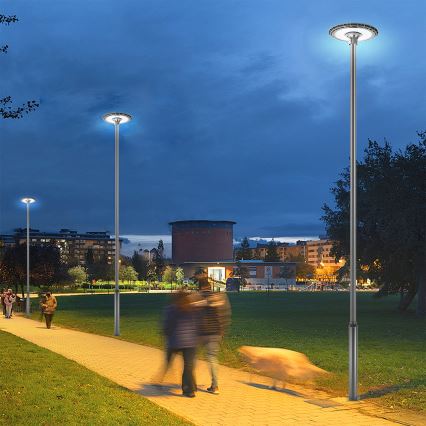 Brilagi - Metallstolpe till URBAN utomhusbelysning, 5 m, Ø 58 mm, antracit