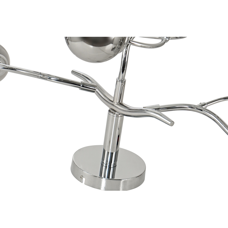 Brilagi - MISTEL LED ytmonterad taklampa 9xG9/3W/230V svart krom/rökfärgad