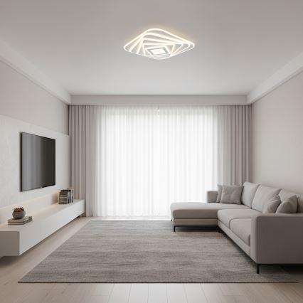 Brilagi - Dimbart LED-taklampa MODERN LED/210W/230V 3000-6000K 55x55 cm + fjärrkontroll