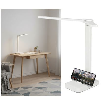 Brilagi - MODO DUO dimbar LED-skrivbordslampa LED/8W/5V 3000/4000/6500K vit