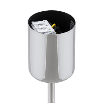 BRILAGI - MONTE taklampa på stång 5xE27/60W/230V beige/blank krom