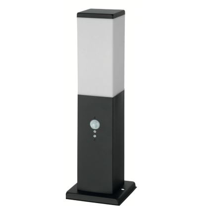 Brilagi - NOVA utomhuslampa med sensor 1xE27/15W/230V, 40 cm, IP44, svart