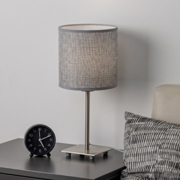 Brilagi - NUBILA LED bordslampa 1xE27/60W/230V grå