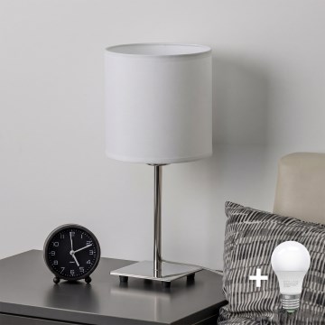 Brilagi - NUBILA LED-bordslampa 1xE27/60W/230V vit