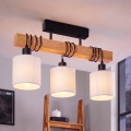 BRILAGI - NUBILA taklampa, 3xE27/60W/230V, furu/vit