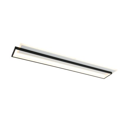 Brilagi - LED dimbar takarmatur OUTLINE LED/90W/230V 3000-6000K 18x100 cm vit/svart + fjärrkontroll