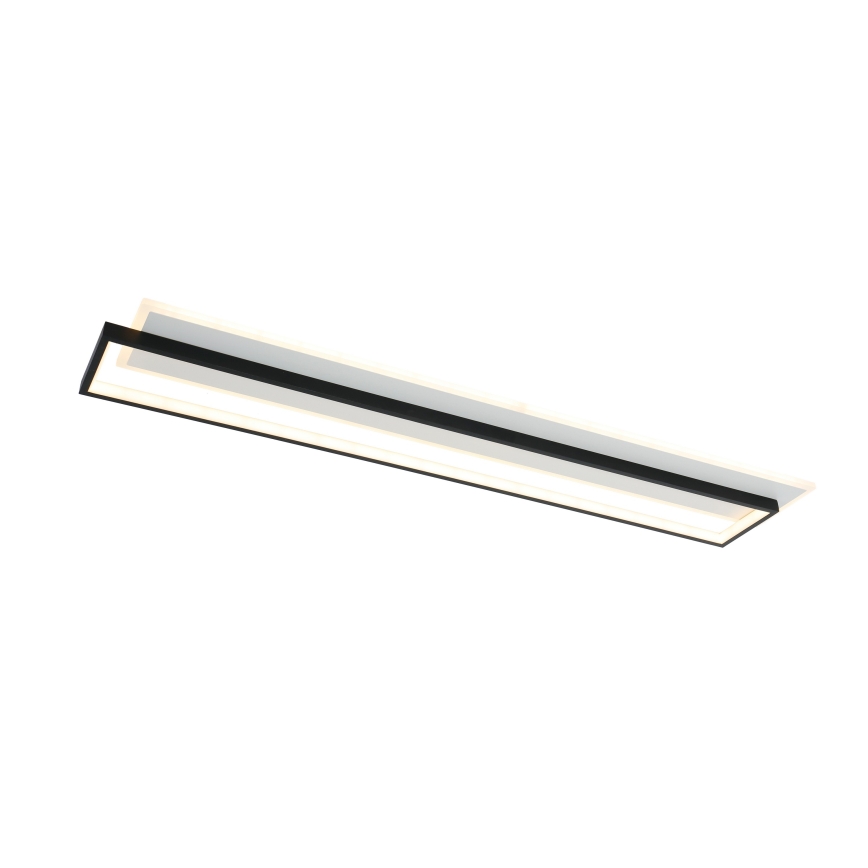 Brilagi - LED dimbar takarmatur OUTLINE LED/90W/230V 3000-6000K 18x100 cm vit/svart + fjärrkontroll