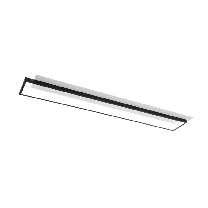 Brilagi - LED dimbar takarmatur OUTLINE LED/90W/230V 3000-6000K 18x100 cm vit/svart + fjärrkontroll