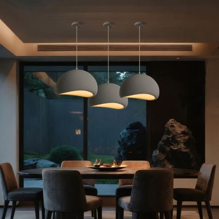 BRILAGI - Pendel på kabel WABI SABI 1xE27/60W/230V Ø 40 cm grå