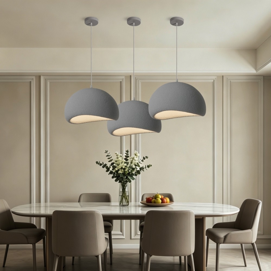 BRILAGI - Pendel på kabel WABI SABI 1xE27/60W/230V Ø 40 cm grå