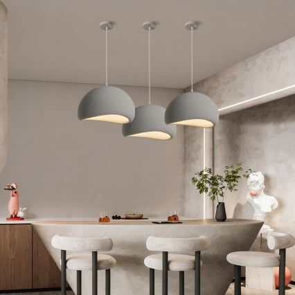 BRILAGI - Pendel på kabel WABI SABI 1xE27/60W/230V Ø 40 cm grå