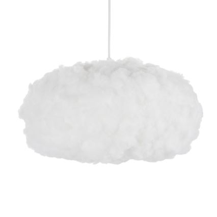 Brilagi - Pendel på sladd SOLEAIR 1xE27/60W/230V Ø 45 cm vit