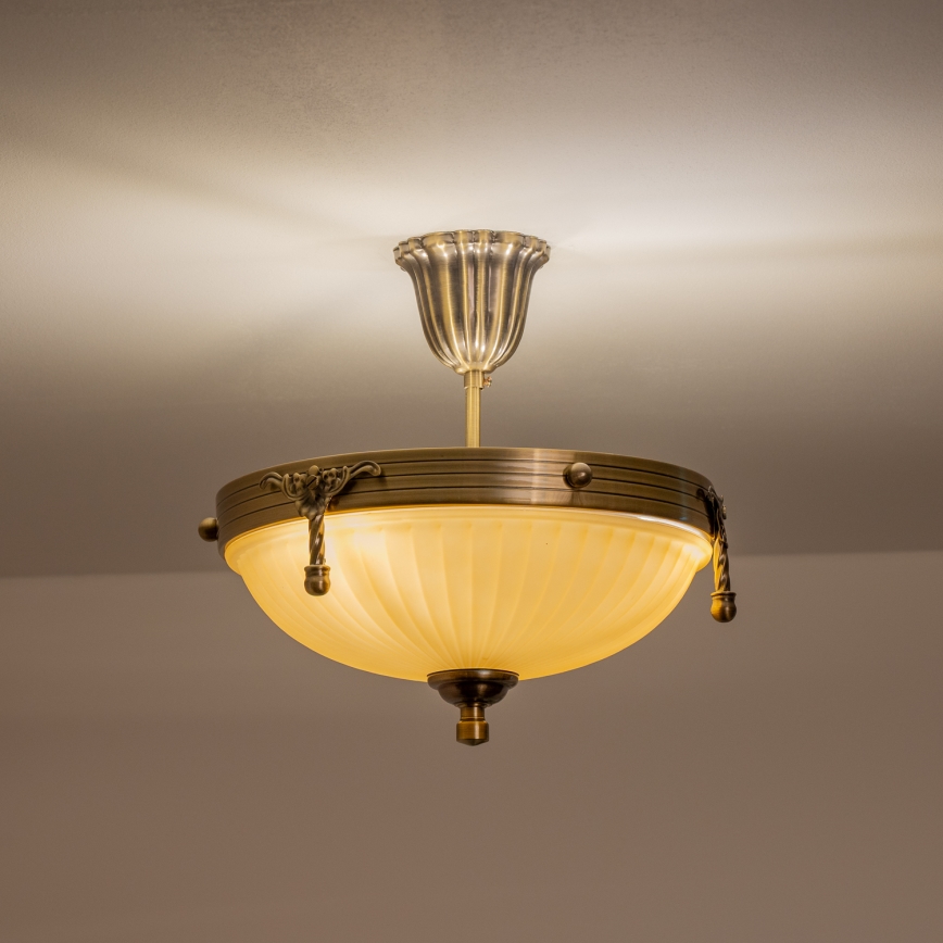 BRILAGI - Pendelkrona CLASSIC 3xE14/60W/230V mässing