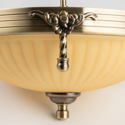BRILAGI - Pendelkrona CLASSIC 3xE14/60W/230V mässing
