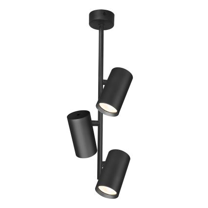 Brilagi - Pendelkrona SELE VERTICAL 3xGU10/30W/230V svart